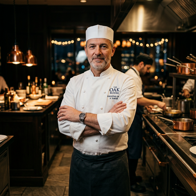 Executive Chef Alexandre Dubois